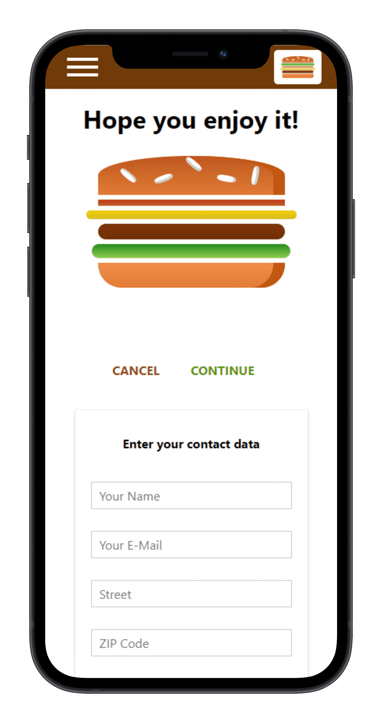 Project mobile view
